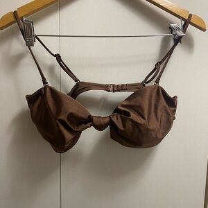 Brown Women's Bikini Top Garage XL